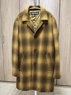 SUPREME 22AW Fur Collar Car Coat XL - メルカリ
