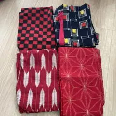 と*屋様 レトロ 着物 4枚セット