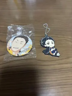 ハイキュー!! 澤村大地 缶バッジ キーホルダー