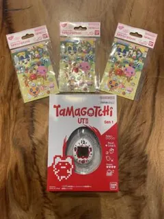 Tamagotchi UT、たまもりしーるリフィル3セット