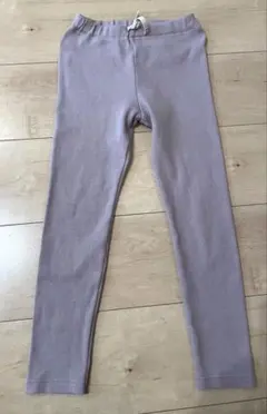 アプレレクール　リブ ロングパンツ パープル