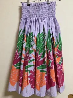 フラダンス用パウスカート 花柄のサムネイル