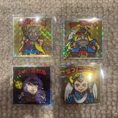 ヘッドだらけのビックリマンシール 4枚セット