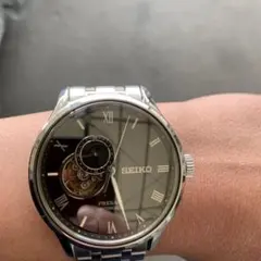 SEIKO Presage 6R27-00M0・自動巻き時計 ブルー文字盤・中古 - メルカリ