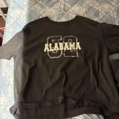 ALABAMA 52 ロゴプリント 半袖Tシャツ ブラックのサムネイル