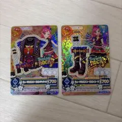 アイカツカード ミュージカルスコーピオン プレミアムカード 2枚セット