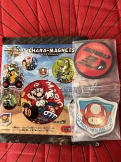 マリオカート キャラクターマグネット 、ステッカー