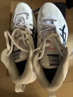 （1回のみ使用　美品）asics バスケットボールシューズ25.5