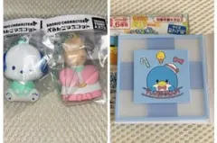 ☆追加しました☆サンリオ ぺたんこマスコットとコースター3個セット