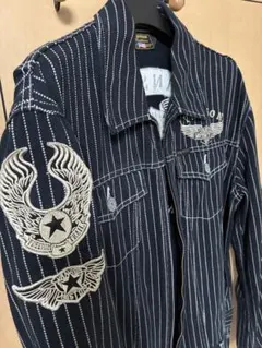 ☆美品☆VANSON バンソン つなぎ オールインワン ウォバッシュ XL