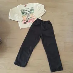 DERROTAR スウェットとシャカパン裏起毛セット 140サイズ