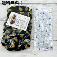 犬　クールバンド　クールネック　パイナップル　Mサイズ　保冷剤付　新品未使用のサムネイル