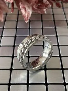 RK メンズリング　ステンレスリング　指輪