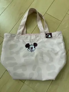 ミッキーマウス トートバッグ 淡いピンク