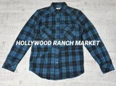 ハリウッドランチマーケット ネルシャツ