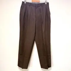 Century Yale Wide 2 Tuck Wool Slacks Lのサムネイル
