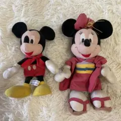 MICKEY and MINNIE STUFFED ANIMALS