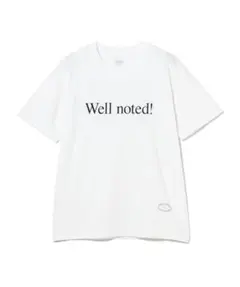 TANGTANG Well noted! Tシャツ ホワイト Mのサムネイル