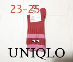 ●新品●ユニクロレディース●アニヤハインドマーチ●ヒートテックソックス23-25