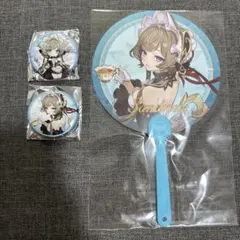 C108 原神 サンドローネ 缶バッジ2種 うちわ2種 - メルカリ