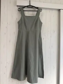 【美品】DAZY ノースリーブ ワンピース カーキ L