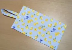 ティッシュケース〘吊り下げ〙ソフトパック用　✾ラベンダー色✾イエローパンジー✾
