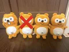 TAKENOKO たけのこ ポッポちゃん ミニ カバ ぬいぐるみ ぴんくのぶた