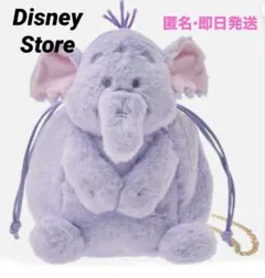 新品未使用　ディズニーストア　ランピー　巾着バッグ　ショルダー　ぬいぐるみ　即日
