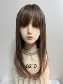 新品フルウィッグ ロング ストレート グラデーション レディースかつら耐熱合成髪のサムネイル