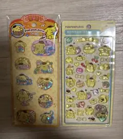 ポムポムプリン ボンボンドロップシール ウォーターシールセット