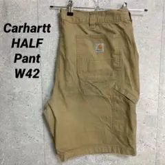 カーハート　　ワーク　ハーフパンツ　ショーツ　ベージュ　ビックサイズ　W42