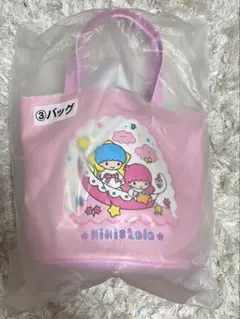 サンリオ当たりくじ キキララ バッグ　一番くじ キキララ リトルツインスターズ