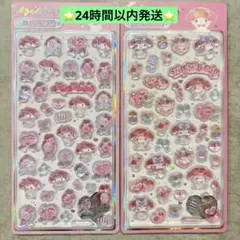 サンリオ　ぷっくりクリアシール　マイメロディ　2枚セット　海外正規ライセンス