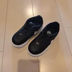 NIKE FORCE 1 キッズスニーカー ブラック