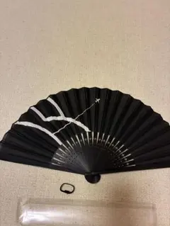 【新品未使用】ANA機内販売限定 扇子（飛行機・飛行機雲デザイン）