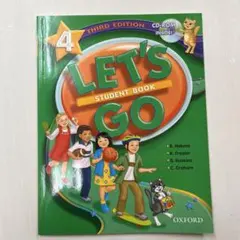 LET'S GO 4 STUDENT BOOK 第三版 CD-ROM付き