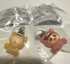 クレヨンしんちゃんめじるしアクセサリーみんなでくまパジャマ　ボーちゃんネネちゃん