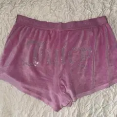 Juicy Couture ベロア ショートパンツ ピンク Y2K 平成ギャルのサムネイル