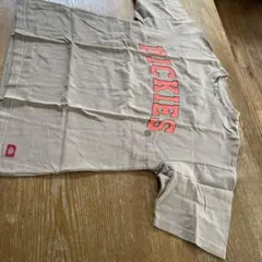 Dickies Tシャツ M ベージュ オレンジロゴ