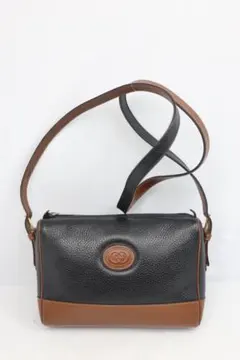 ✨美品✨GUCCI ショルダーバッグ レザー ブラック ブラウンのサムネイル