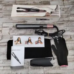 7/0509k02 カール&ストレートヘアアイロン