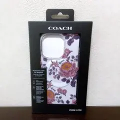 【新品未使用】COACH コーチ iPhone 15 Pro ケース 花柄のサムネイル