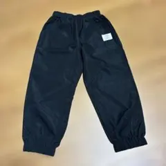 キッズ 100cm 110cm 黒 長ズボン ズボン カーゴパンツ