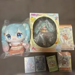 フリューくじ　初音ミク　A賞D賞E賞F賞G賞2枚購入特典シール