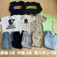 デニム ロングパンツ Tシャツ 半袖 トレーナー スウェット 春 夏 秋 冬