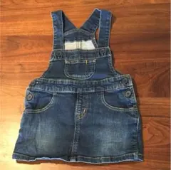 無印良品＊デニム サロペット スカート 90.95.100 検)gap