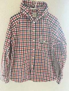 D.M.G. チェック柄長袖シャツ サイズ2