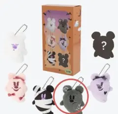 ディズニー　ハロウィン　おばけちゃん　グレー　2025 ぬいぐるみ