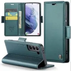 Galaxy S21手帳型 ケース（グリーン）