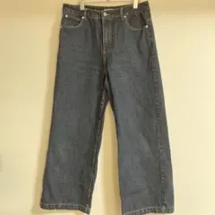 CLASSICAL ELF ダークブルー ワイドレッグデニム